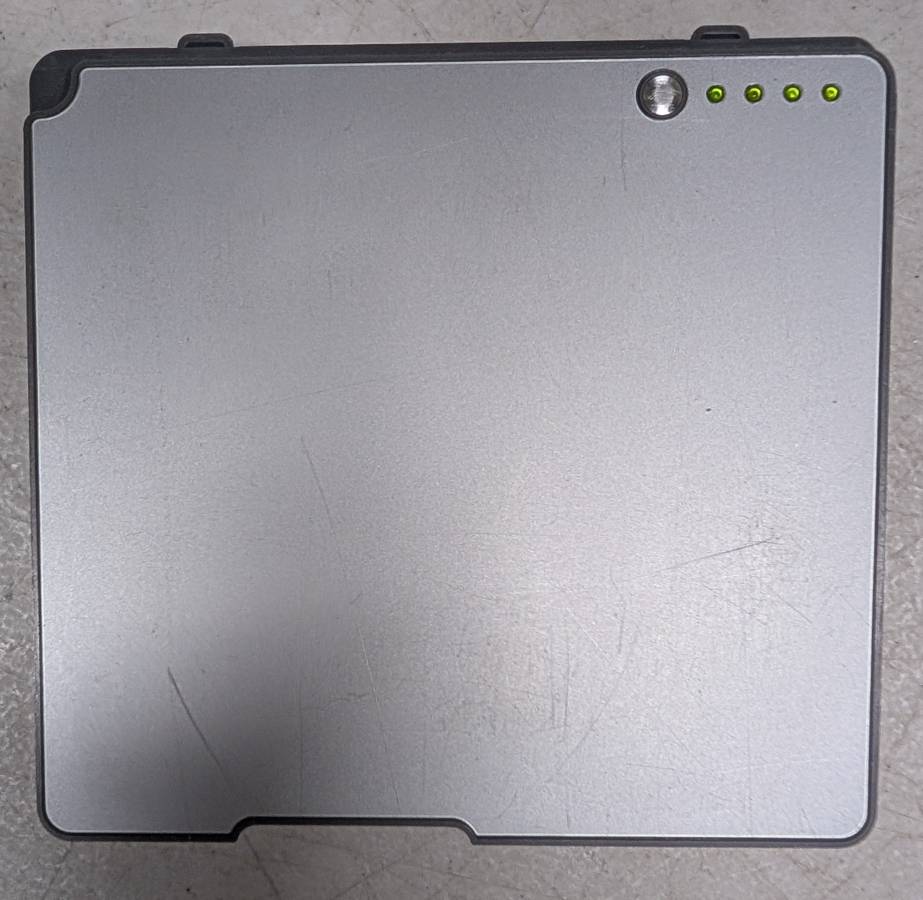 Vintage Apple Mac PowerBook G4 Titanium parts AC adapter, batteries