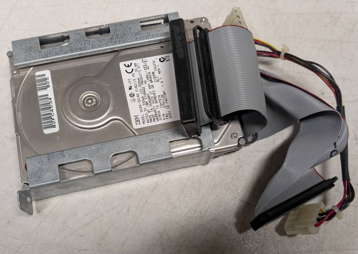 SGI Indy parts SCSI 50 Pin Hard Drive + 72 Pin SIMMs Memory
