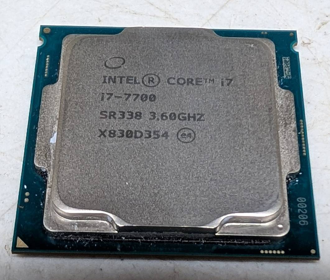 Intel Core i7-7700 3.60GHz LGA1151 SR338 Processor