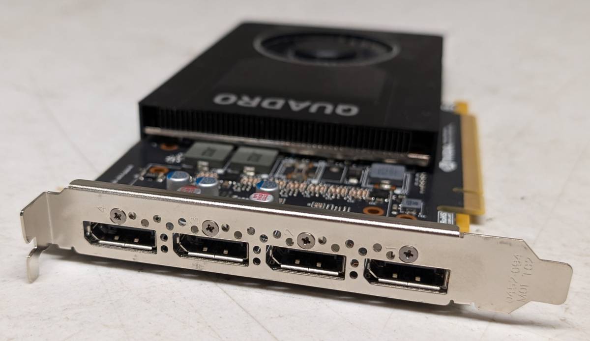 nVidia Quadro P2000 quad DisplayPort Video Card GPU