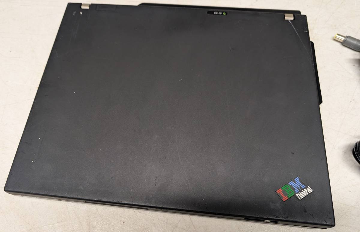 IBM ThinkPad T60p Vintage Windows XP Laptop