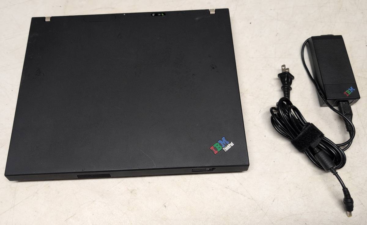 15" IBM ThinkPad T42p Flexview Vintage Windows XP Laptop