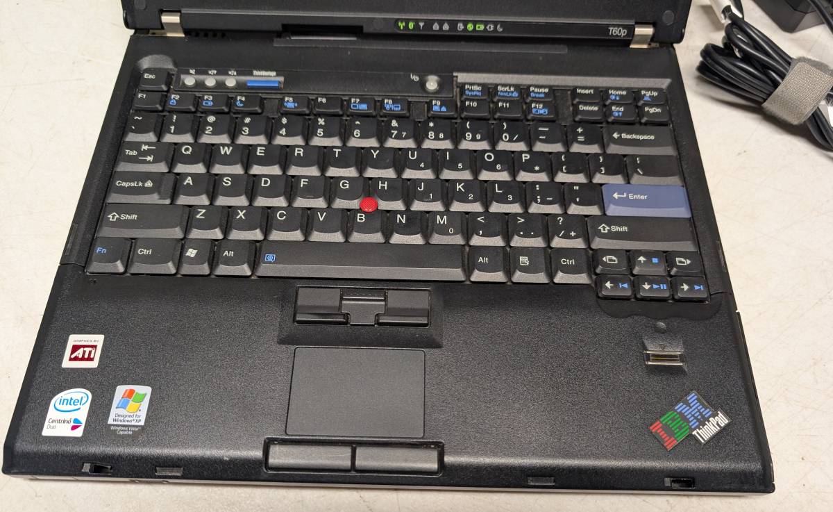 IBM ThinkPad T60p Vintage Windows XP Laptop