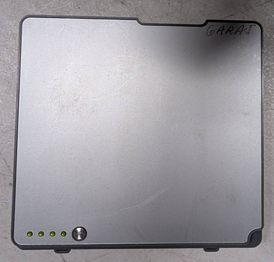 Vintage Apple Mac PowerBook G4 Titanium parts AC adapter, batteries