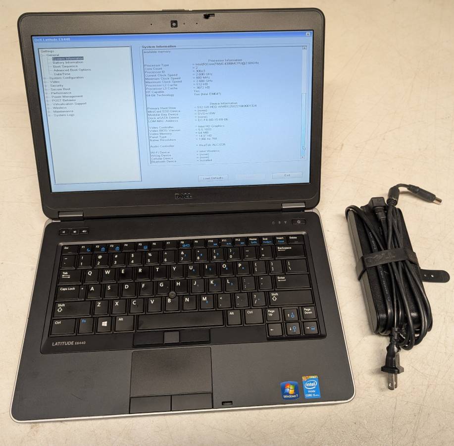Dell Latitude E6440 Intel Core i5 Windows 10 laptop - $125