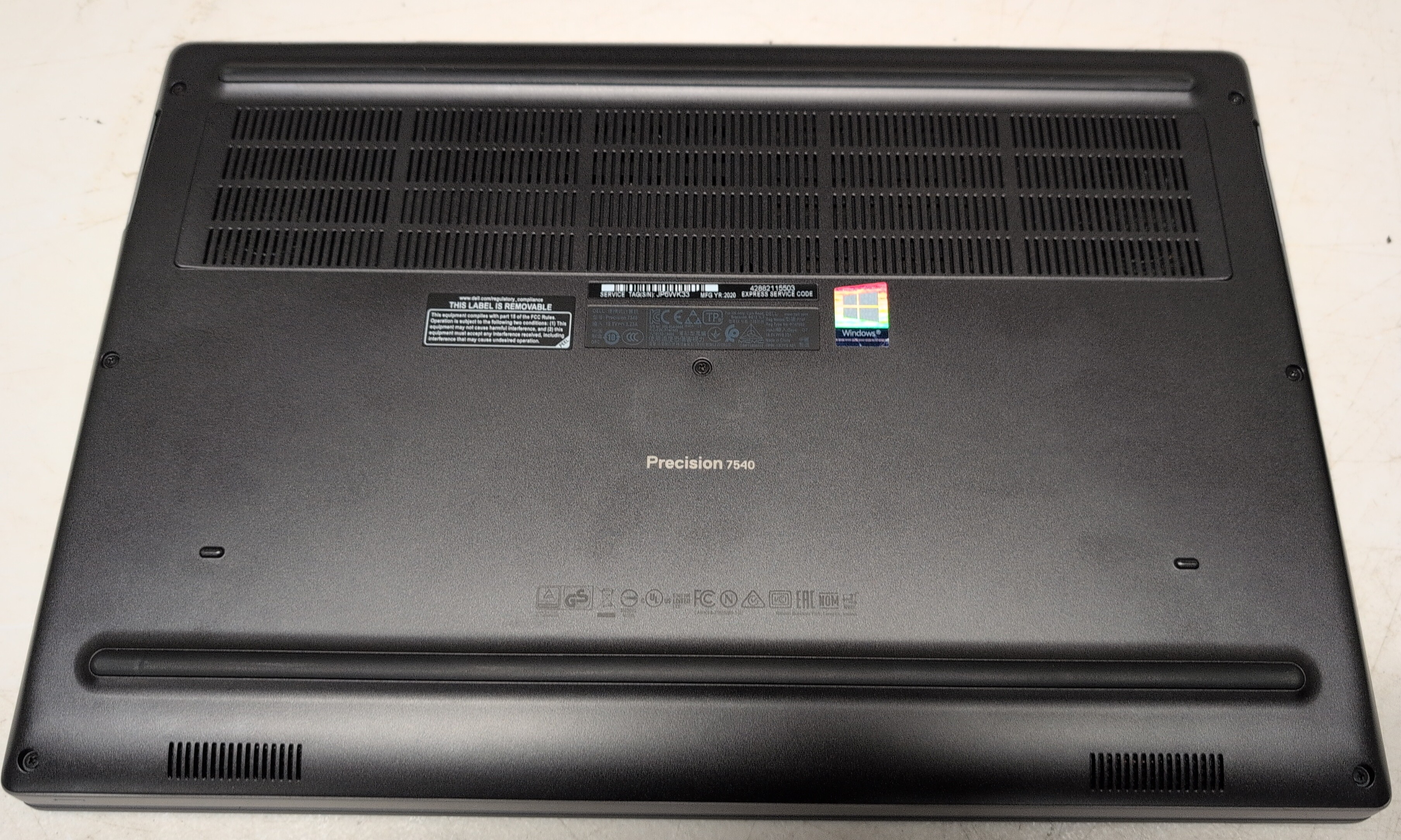 Dell Precision 7540 Intel Core i7 Windows 11 Laptop