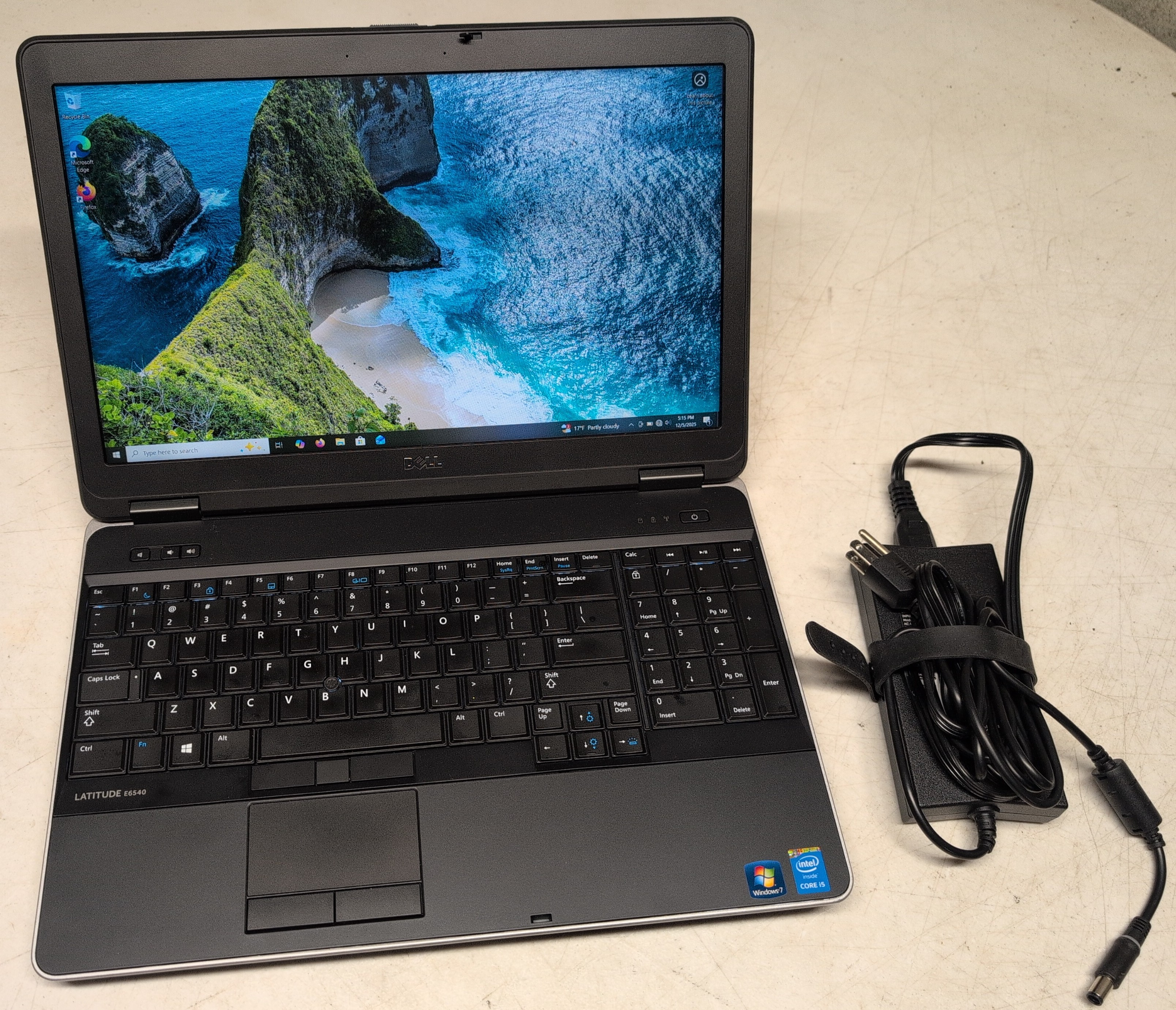 Dell Latitude E6540 Intel Core i5 Windows 10 laptop