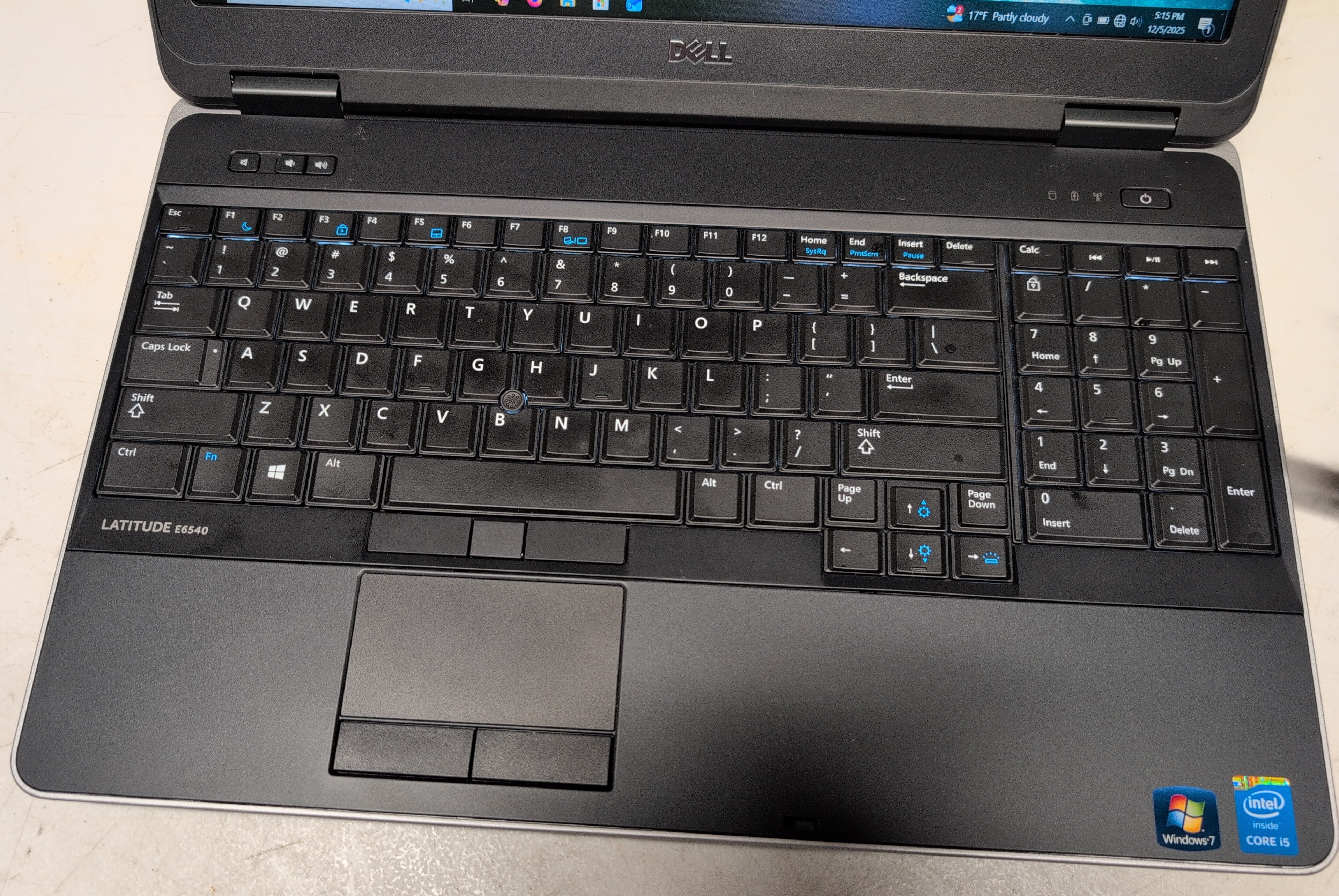 Dell Latitude E6540 Intel Core i5 Windows 10 laptop