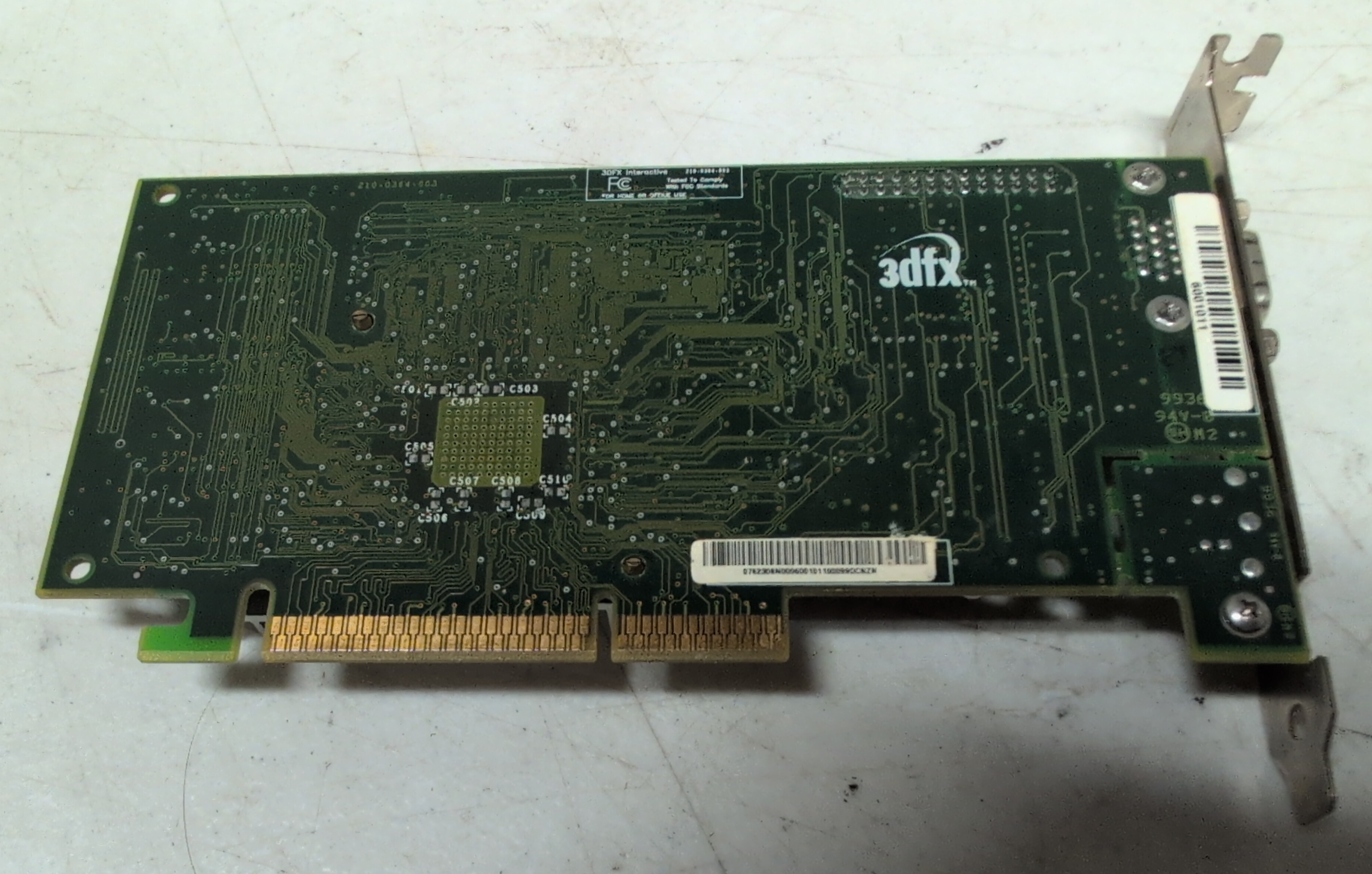 Lot of 3 Vintage AGP Video Cards NVIDIA FX5500 3DFX Voodoo 3 ATi