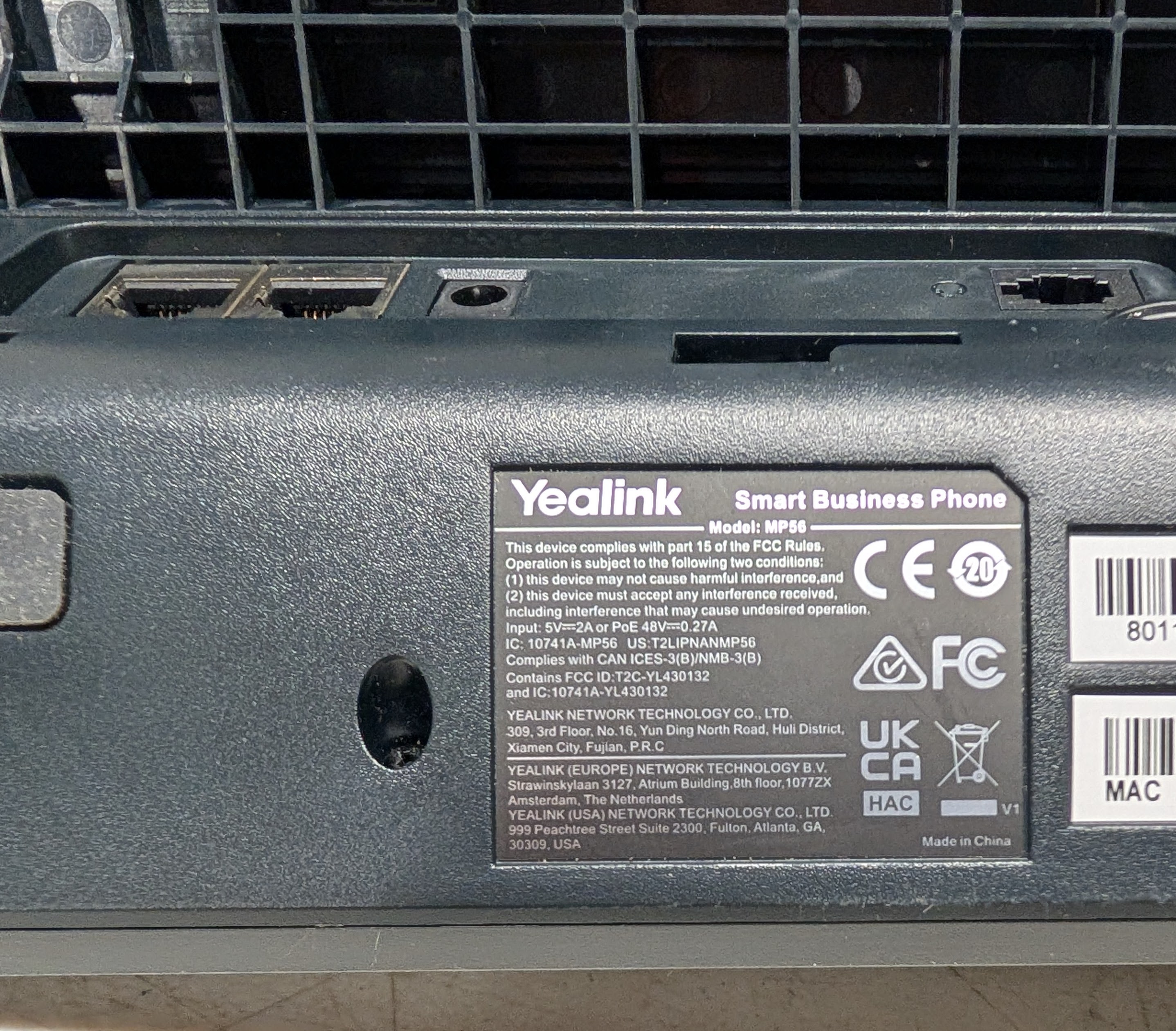 Yealink MP56 Smart Business Phone VoIP Microsoft Teams - $75