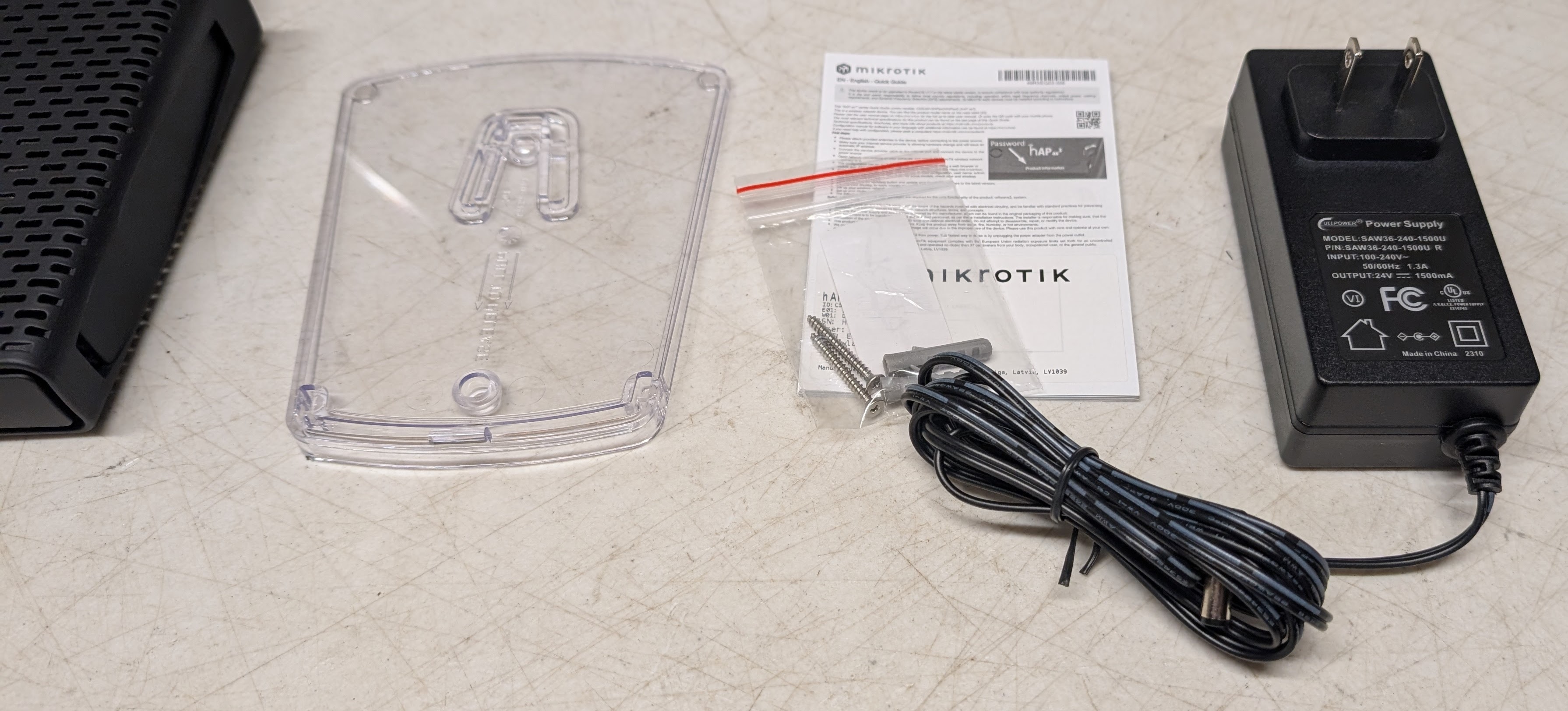 MikroTik hAP ax3 wireless router Access Point
