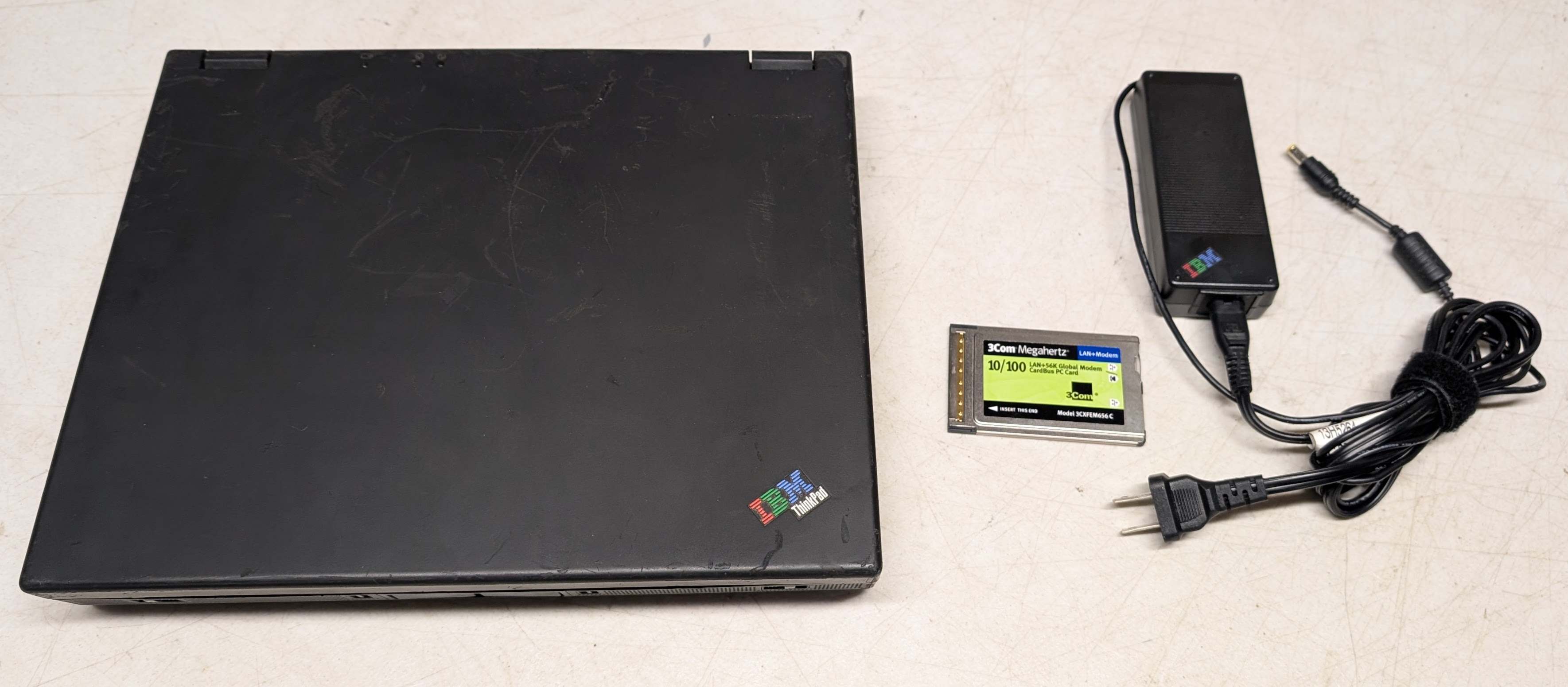 Vintage IBM ThinkPad 770X Pentium MMX Laptop