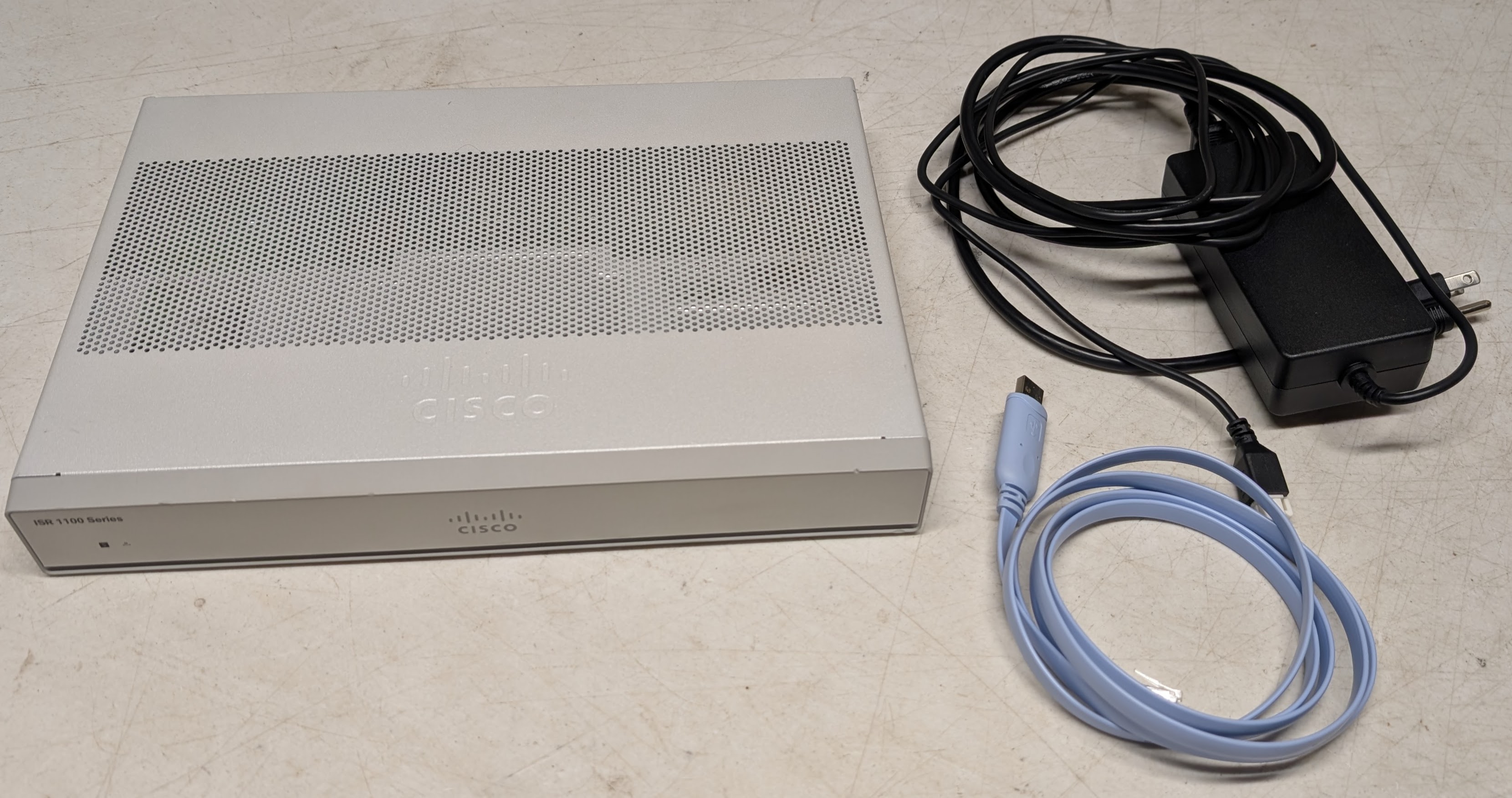 CISCO ISR 1100 Series C1111-8P INTEGRATED SERVICES ROUTER W/ ADAPTER