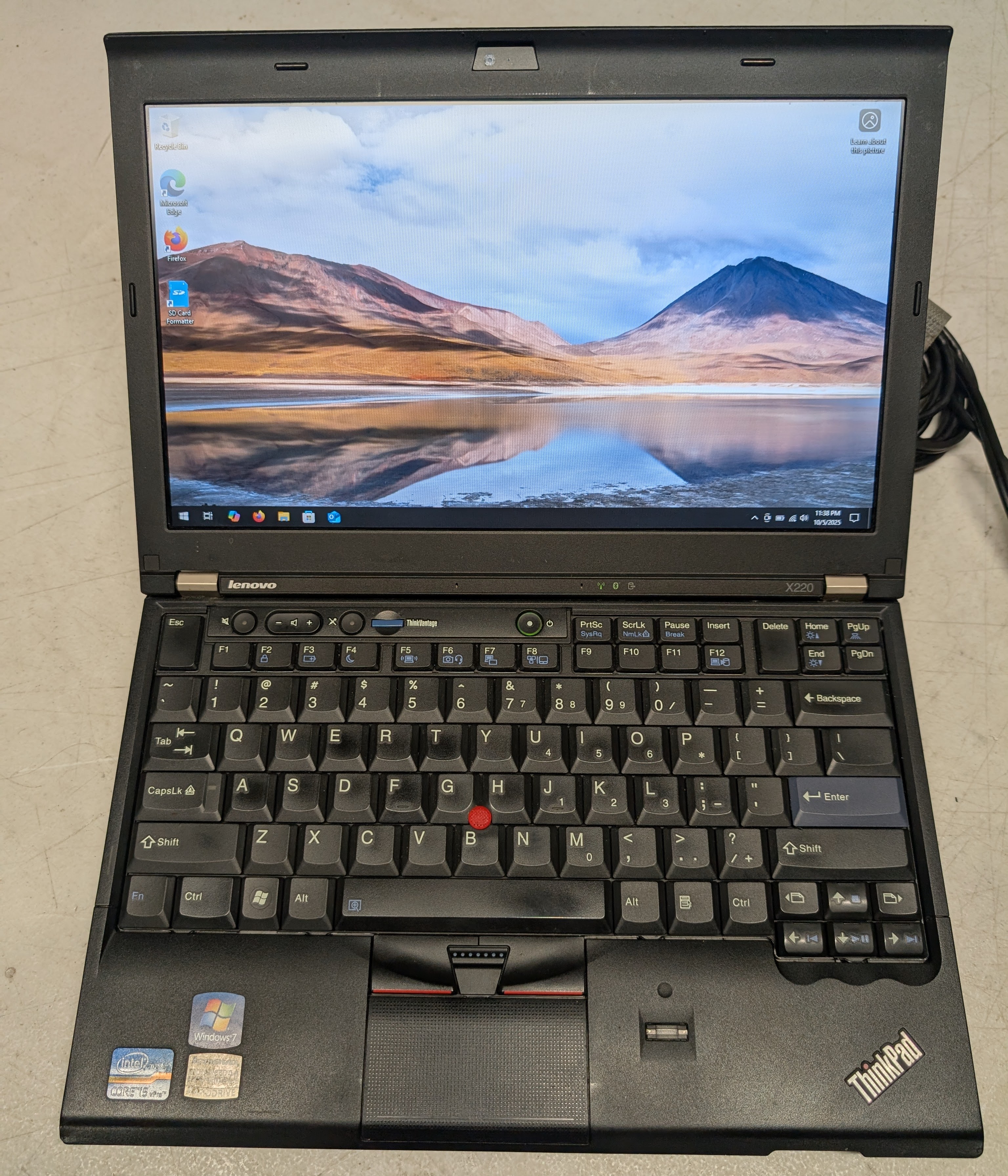 Lenovo ThinkPad X220 laptop