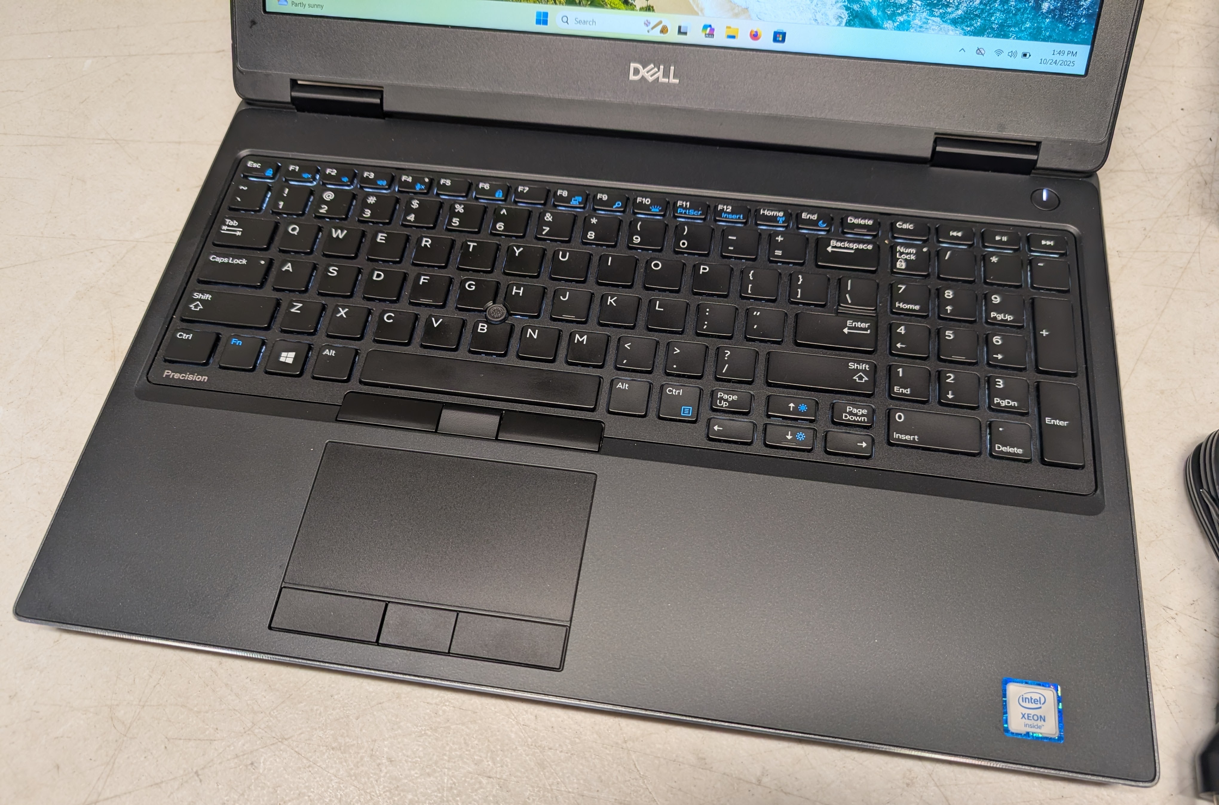 Dell Precision 7530 15.6" Windows 11 Xeon Laptop