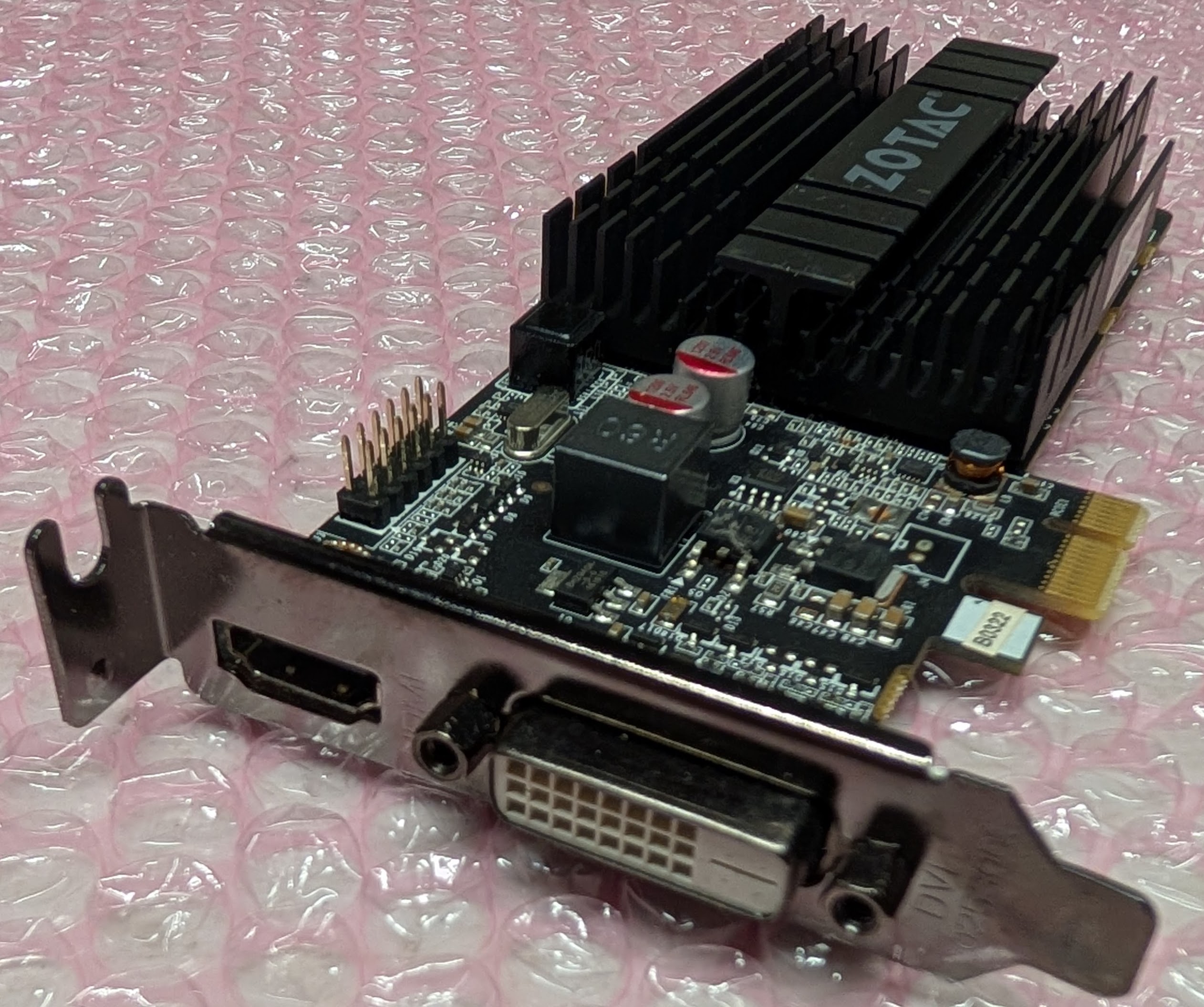 Zotac ZT-71304-20L NVIDIA GeForce GT 710 PCI-E x1 graphics card