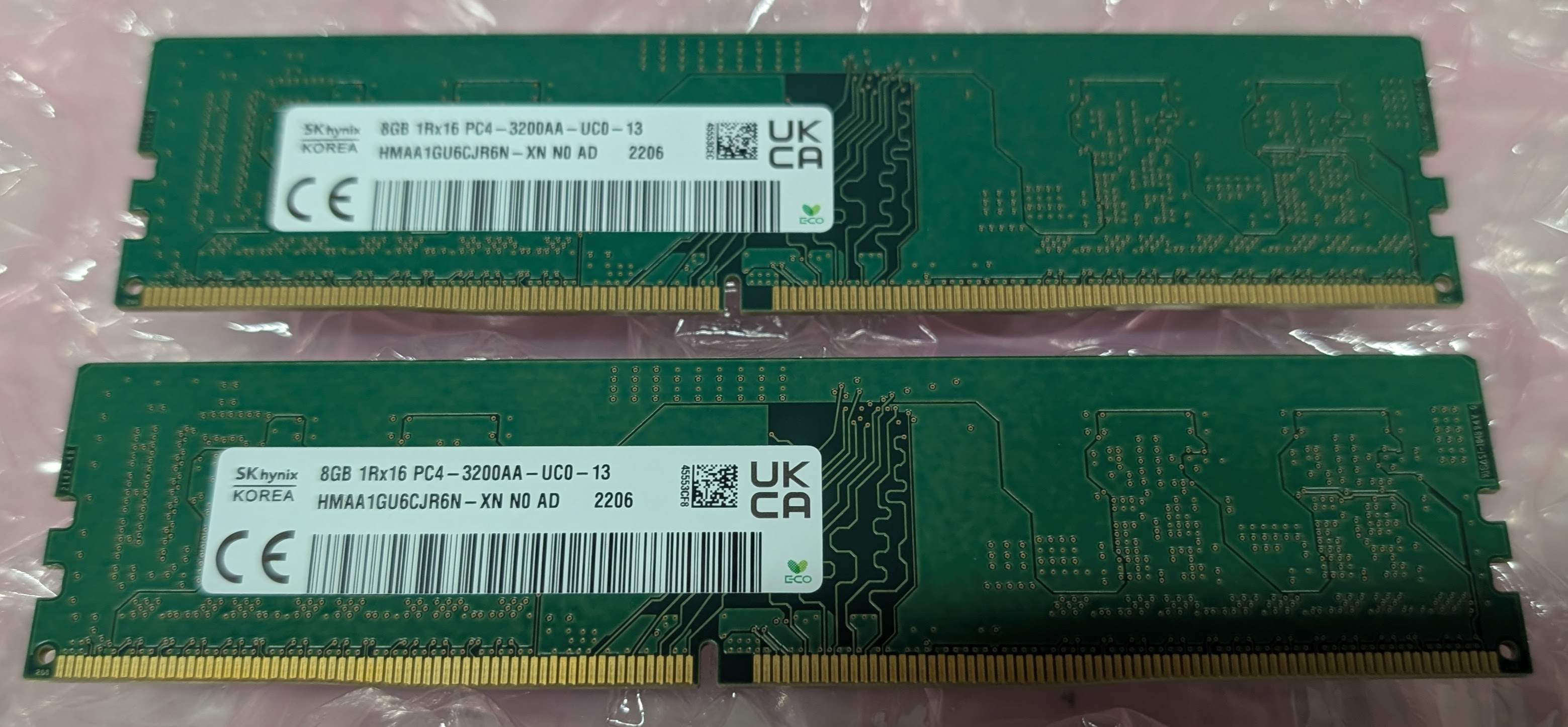 16GB DDR4 Desktop RAM Kit 2x 8GB DDR4 PC4-PC3200
