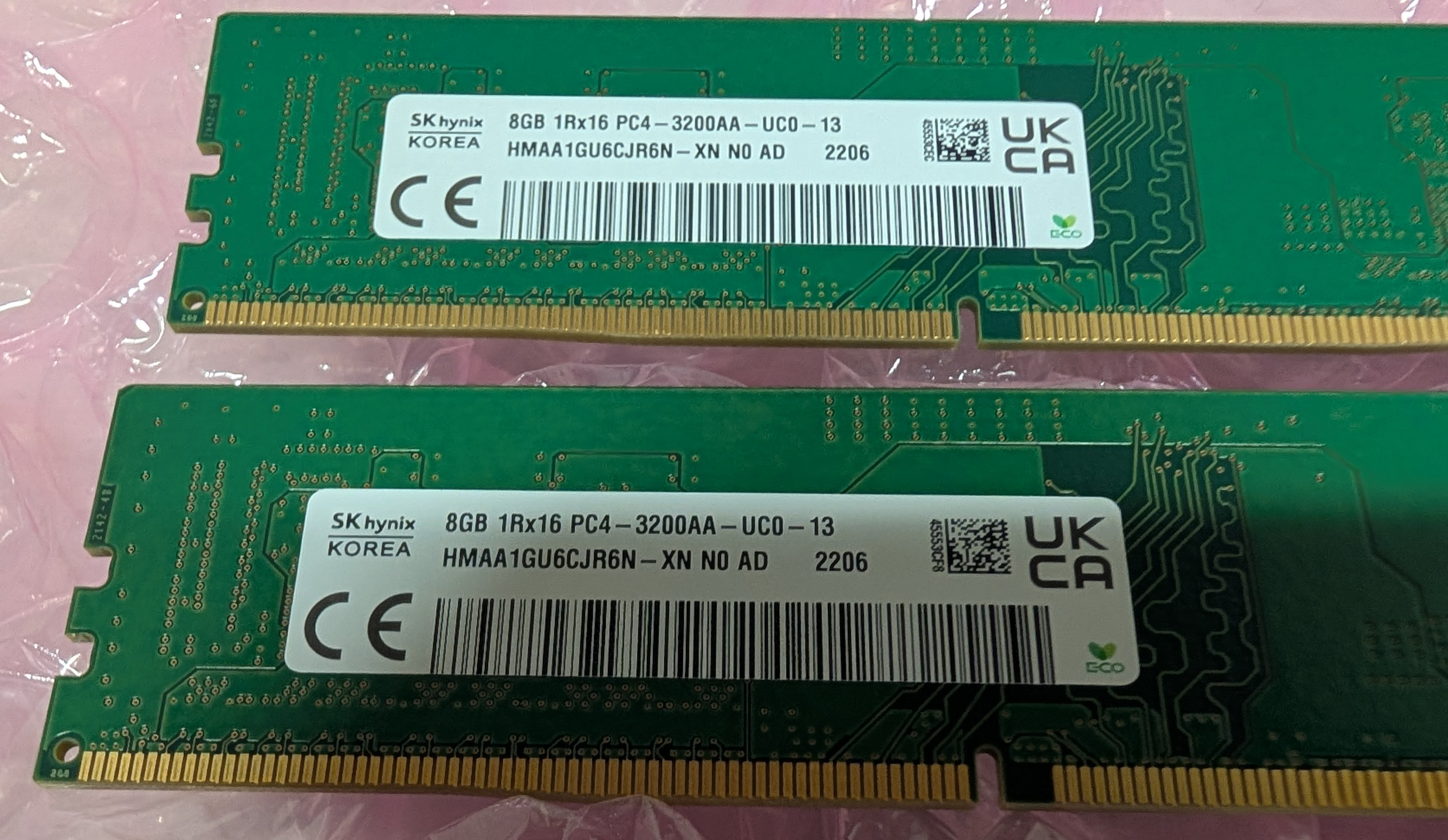 16GB DDR4 Desktop RAM Kit 2x 8GB DDR4 PC4-PC3200